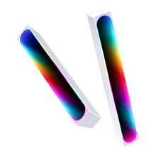 2PCS RGB LED Desktop Floor Lamp Light Bars Bluetooth APP Control Music Night Light Rhythm Atmosphere Lights for Gaming TV Room Decoration Lamp