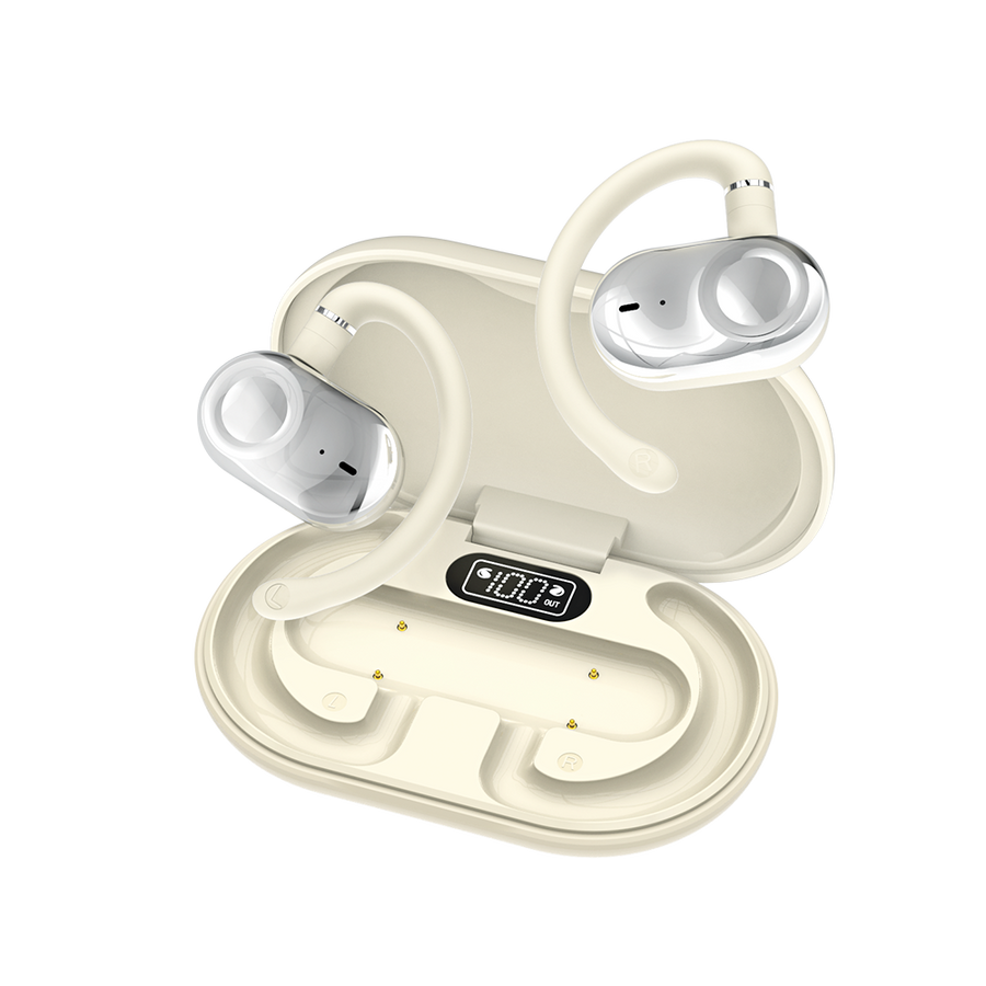 JM18 Wireless Earbuds Open Ear Headphones With Power Display