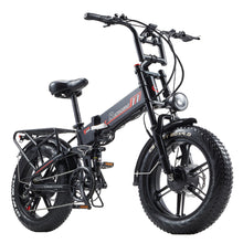 RANDRIDE YX20M-2 Electric Bike 48V 20AH 500W*2 (Peak 1000W*2) Dual Motor Recommended Top Speed 25KM/H 20inch Tire 50-60KM Max Mileage 180KG Max Load Electric Bicycle
