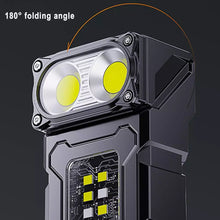 LED Flashlight Strong Charging Portable Cap Light Outdoor Special Working Light, hands-free use 180-degree adjustable angle