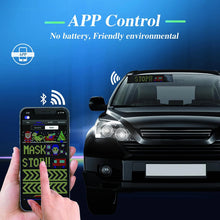 LED Car sign,programmable LED sign, Flexible Matrix panel by Bluetooth APP, LED Display and Sign board for store, shop, bar and business areas