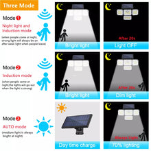 3000LM 333 LED Solar Lights Outdoor Waterproof Motion Sensor Security Wall Lamp