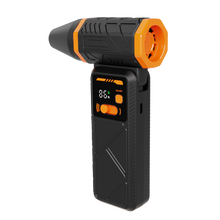 Fiizreal H28 High-Speed Brushless Turbo Blower – 8000mAh Dual Battery, 130,000RPM Typhoon Wind, Type-C Charging, Digital Display & Rotatable Nozzle