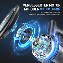 Teendow P11 Pro Cordless Vacuum Cleaner, 25KPA Suction Power, 35Minute Runtime, Quiet ≤75dB, 2200mAh Battery, 450ML Dustbin, Lightweight, Pet Hair & Home Cleaning