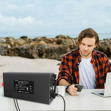 [EU Direct] DATOUBOSS Inverter 2000W/4000W 12V/24V To 230V Pure sine wave Converter with 2 USB, QC3.0, Type-C LCD Display, Remote Control For RV, Car, Truck, DN-03-24V2000W