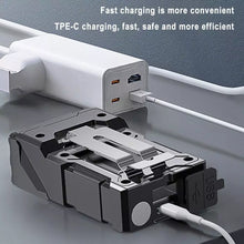 LED Flashlight Strong Charging Portable Cap Light Outdoor Special Working Light, hands-free use 180-degree adjustable angle