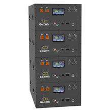 Gokwh 48V 320AH Energy Storage Box DIY Kit APP Bluetooth Remote Operation LED Bluetooth Status Indicator Charge Overcurrent Protection