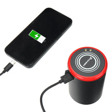 POPDEER PD-E Pro Multifunctional Four-in-One Wireless Air Pump, Car Washer Gun, Vacuum Cleaner, Wireless Charger