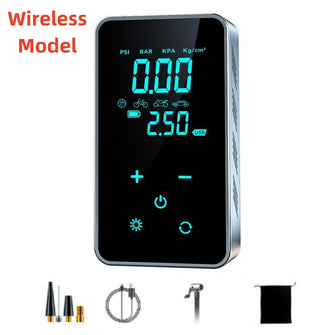 Car Wireless Air Pump Emergency Car Portable Air Pump Electric Car with Multi-functional Tire Pump for Inflatable Treasure