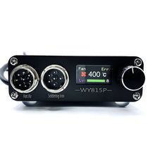 WY815P 220V 2 in 1 150W High Frequency Eddy Current Quick Heating Electric Soldering Iron Solder Station 700W Air Gun DIY Rework Desoldering Station Repair Tools