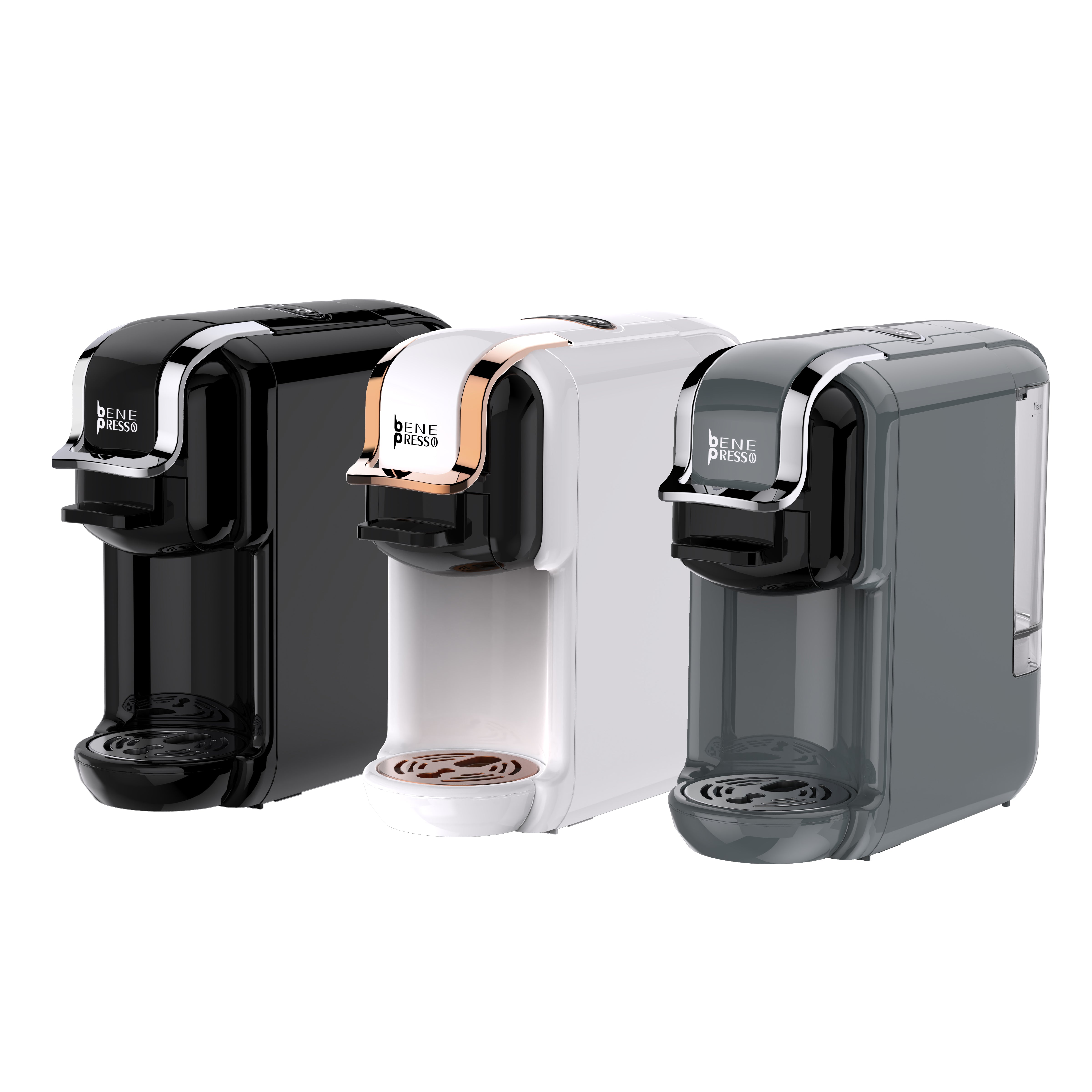 The capsule war is over: BENE PRESSO B2A brews everything for you