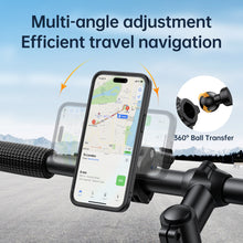 Quick Lock Bike Phone Holder with Universal Adapter Out Front Bicycle Handlebar Mount for Mountain Bike Scooter