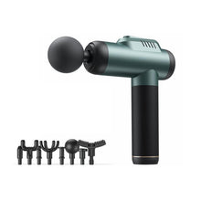 A1-8D Massage Guns Deep Tissue Percussion Muscle Massager 6 Gear Adjustable Type-C Rechargeable Power Display with 8 Heads