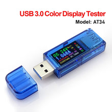 RIDEN RD AT34/AT35 USB 3.0 color LCD Voltmeter ammeter voltage current meter multimeter battery charge power bank USB Tester