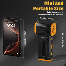 Fiizreal M-BFJ001 130000 RPM Turbo Violent Fan, 10-Speed with Display, Fast Charging for Home/Car/Outdoor Cleaning