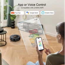 Teendow D10S LDS Robot Vacuum & Mop, 5000PA Suction, Smart Mapping, Precision Navigation, Alexa/Google Assistant, Pet Hair Removal