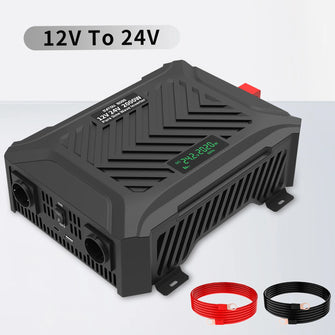 DATOUBOSS Portable Car Inverter 2000W Pure Sine Wave Dual Voltage Inverter 12V/24V Auto Switching Solar Inverter