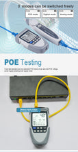 ET612 ET613 Network Cable Tester Digital Wire Tracker Continuity Battery Voltage Polarity Checking POE Test Network Cable Tester