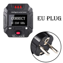 TOOLTOP ET89 EU US UK Socket Tester Digital Display Electric Socket Detector Voltage Frequency Wiring RCD Test