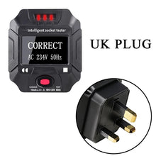 TOOLTOP ET89 EU US UK Socket Tester Digital Display Electric Socket Detector Voltage Frequency Wiring RCD Test