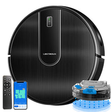 LIECTROUX N7S-U Robot Vacuum Cleaner and Wet Mop Combo,Smart Mapping,WiFi App,4000Pa,BLDC Motor,Ideal for Pet Hair,Carpet,Floor