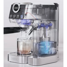 HiBREW H13A 3 in 1 Semi Automatic Espresso Cappuccino Latte Coffee Machine Automatic Milk Froth Ground Coffee Stainless Steels