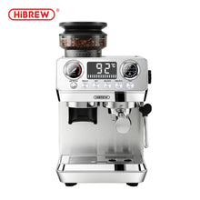HiBREW H7 Lite Espresso Machine with Grinder 20 Bar Coffee Maker 44 Grind Settings PID & NTC Temperature Control Powerful Steam Wand