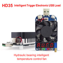 RIDEN HD25/HD35 Trigger QC2.0 QC3.0 Electronic USB Load Resistor Discharge Battery Test Adjustable Current Voltage