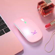 M60 Wireless Mouse with RGB Lighting Dual 2.4G & Bluetooth Connectivity Adjustable DPI Long Battery Life USB-C Charging Compatible with Windows/iOS