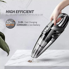 POPDEER VC01 Cordless Handheld Vacuum Cleaner 120W Portable Dustbuster for Cars Houses Pets