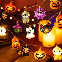 2024 Halloween Mummy Pumpkin Ghost Skeleton Light String Lights Holiday Decoration String Lights