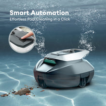 Ultenic Pooleco 10s Cordless Robotic Pool Cleaner with APP/Remote Control, 3-Motor Suction, 90Mins Runtime,5000mAh, Auto Self-Parking, 2.5h Fast Charging, Cleans Up to 850 Sq.ft, Ideal for Above/In-Ground Pools