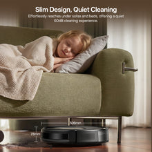 Vactidy W8 Robot Vacuum and Mop Combo, 5000Pa Strong Suction, 150Min Runtime, Smart App & Voice Control, Self-Charging Robotic Vacuum Cleaner for Pet Hair, Carpet & Hard Floor