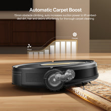 Vactidy W8 Robot Vacuum and Mop Combo, 5000Pa Strong Suction, 150Min Runtime, Smart App & Voice Control, Self-Charging Robotic Vacuum Cleaner for Pet Hair, Carpet & Hard Floor