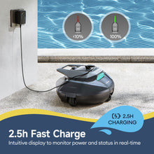Ultenic Pooleco 10s Cordless Robotic Pool Cleaner with APP/Remote Control, 3-Motor Suction, 90Mins Runtime,5000mAh, Auto Self-Parking, 2.5h Fast Charging, Cleans Up to 850 Sq.ft, Ideal for Above/In-Ground Pools