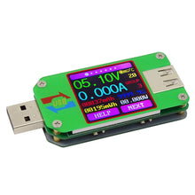 RIDEN UM24/UM24C USB 2.0 Color LCD Display Tester Voltage Current Meter Voltmeter