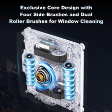 Liectroux S9 Smart Window Cleaning Robot – 9000Pa Suction, Dual Roller Brushes, 6-Way Water Spray, App & Remote Control