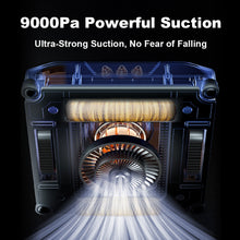 Liectroux S9 Smart Window Cleaning Robot – 9000Pa Suction, Dual Roller Brushes, 6-Way Water Spray, App & Remote Control