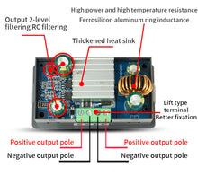 SK35H Regulated Power Supply Module DC-DC Buck Boost Converter CC CV 0.6-30V 4A 35W Power Module Adjustable Regulated Power Supply Solar Charging Module