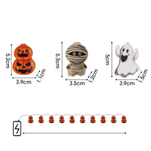 2024 Halloween Mummy Pumpkin Ghost Skeleton Light String Lights Holiday Decoration String Lights