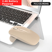 T6 Wireless Mouse with Dual 2.4G & Bluetooth RGB Lighting Adjustable DPI Type-C Charging Compatible with Windows/iOS