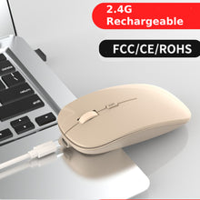 T6 Wireless Mouse with Dual 2.4G & Bluetooth RGB Lighting Adjustable DPI Type-C Charging Compatible with Windows/iOS