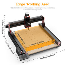 Twotrees TTC450 PRO CNC Router Machine 460x460x80mm Working Space