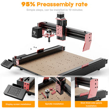 Twotrees TTC450 PRO CNC Router Machine 460x460x80mm Working Space