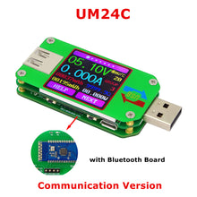 RIDEN UM24/UM24C USB 2.0 Color LCD Display Tester Voltage Current Meter Voltmeter
