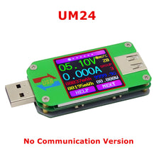 RIDEN UM24/UM24C USB 2.0 Color LCD Display Tester Voltage Current Meter Voltmeter