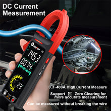 2025 NEW TOOLTOP X6 Digital Clamp Meter 400A High Precision AC Current Measure with Live Wire Recognition NCV Induction Detection Dual VA Color Screen