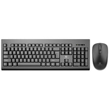 X901 2.4G Wireless Keyboard & Mouse Combo Slim Durable 1600 DPI Splash-Resistant Ergonomic Plug & Play