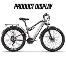 [EU DIRECT] RANDRIDE YG90A Grey 48V 17AH 1000W 27.5*2.4 Inch Electric Bicycle 120KM Mileage Range Max Load 120KG