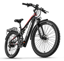 [EU DIRECT] RANDRIDE YG90B Black 48V 17AH 1000W 27.5*2.4 Inch Electric Bicycle 80-90KM Mileage Range Max Load 120KG